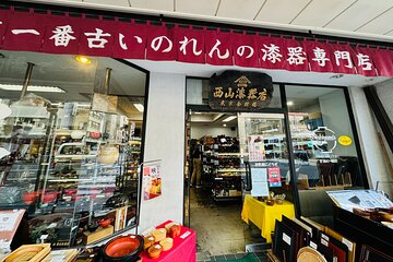 Kappabashi Food sample making experience and tableware shopping