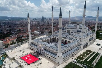 Guided Two Continents Camlica Mosque, Boat Tour and Pier Lotti HL