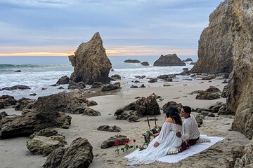 Private Luxury Picnic at El Matador Beach in Malibu