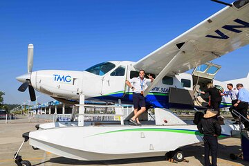 Exclusive Charter Seaplane Tour: Halong Bay's Premier Highlights