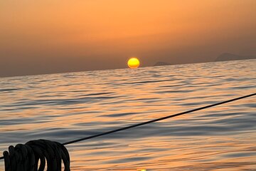 Half day Private Sailing cruise in Santorini island up to 6 pax