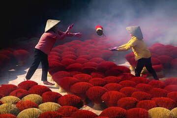 Day Trip from Hanoi: Incense Village, Tam Coc Boat Trip, Hoa Lu