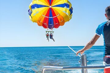 Parasailing Fly With Private transportation from Sharm El Sheikh