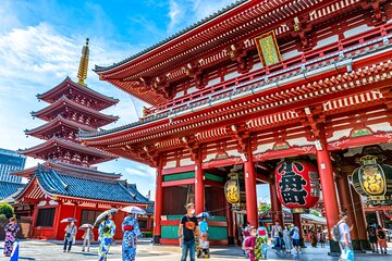 Sumida River Walk to Asakusa Senso-ji temple Tour