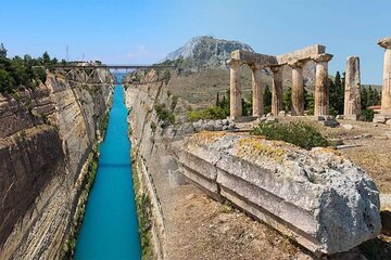 Nafplio Half Day Shared Tour to Ancient Corinth Corinth Canal