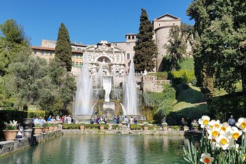 From Rome: Tivoli Hadrian's Villa and Villa D'Este Guided Tour