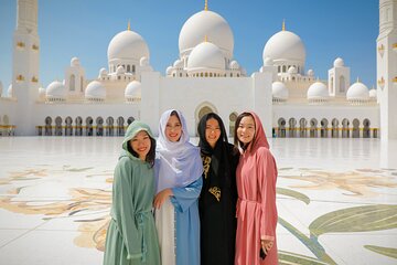 From Dubai: Abu Dhabi Full-Day Trip with Louvre & Grand Mosque