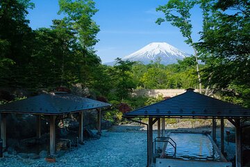 Mount Fuji Day Trip with Yamanakako Hot Springs from Tokyo