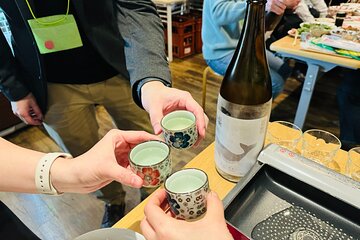 Cooking Experience Yakisoba Making and All-You-Can-Drink Sake