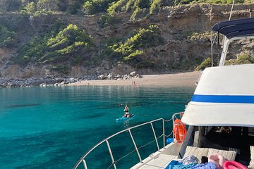 Sunset Boat "Premier" Trip inc Drinks, Tapas SUP & Snorkel 3 Hour