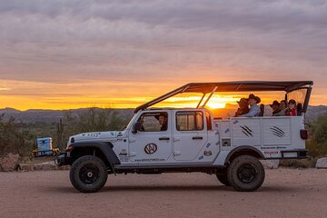 Scottsdale: 2 hour Painted Sky Sunset Jeep Tour