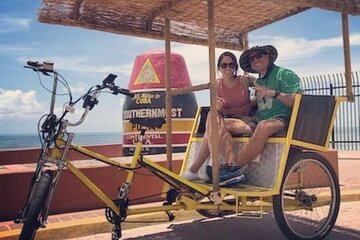 Key West Conch Republic Tiki Pedicab Experience by Kokomo Cabs