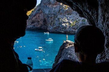 Island Tour with Train Tram Boat and Bus from Cala Millor