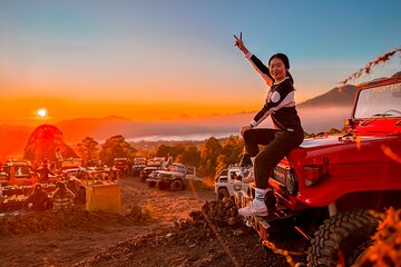 Mount Batur Jeep Sunrise Tour with 4 WD Adventure