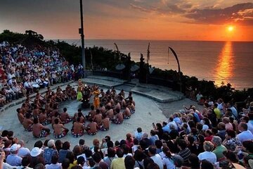 Kecak fire dance in Uluwatu