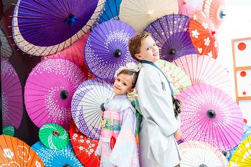 Private Children Photoshoot in Ikebukuro in Kimono