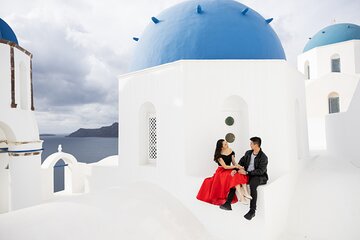 Santorini Imerovigli 1 Hour Photoshoot