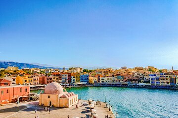 Shore Explore Chania: City Charm, Beach, Monastery & Winetasting