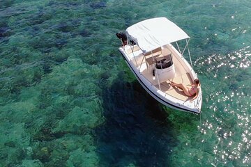Santorini Half-Day Boat Rental Without License