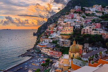 Sunset Tour in Positano and Amalfi from Sorrento by car 