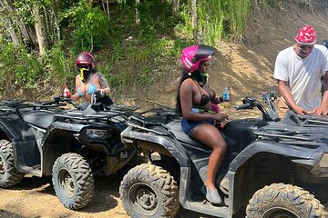 Private Blue Hole Secret Falls and ATV Tour from Montego Bay