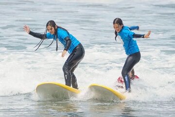 Professional Surfing Lessons at Beach Club TLV in Tel Aviv