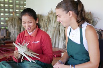 Palm leaf braiding - Guided tour, DIY activity