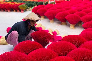 Half day to visit Incense Village, Conical Hat Village