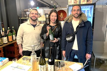 Guided Sake tasting in Tsukiji