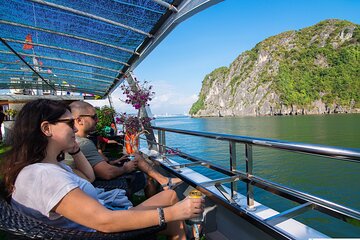 HaLong 1 Day Tour with Alova Cruise from Hanoi by Expressway Bus