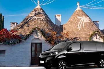 Private Transfer From Rome to Alberobello Puglia (or viceversa)