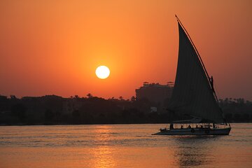  Private Tour Sail on the Nile Luxor Felucca Ride 