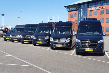 1-15 pers private minibus rental / hire in Amsterdam with driver