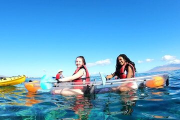 Clear Bottom Kayak and Snorkel Tour at Turtle Town, Makena 