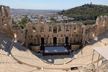 Athens Highlights from the Cruise Ship & Amazing Lunch Included