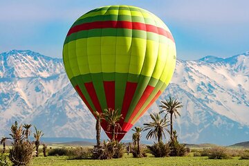 Hot Air Balloon Over Marrakech