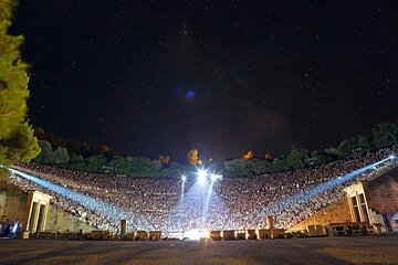 Tour and Live Performance in the Ancient Theater of Epidaurus