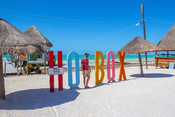 Fall in love with the Holbox island tour, Punta Mosquito & lunch.