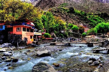 Shared Ourika Valley Tour with Lunch and Camel Riding 