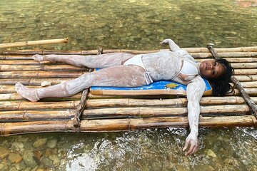 Montego Bay Bamboo Rafting with Limestone Full Body Massage 