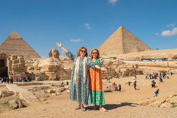  Giza Pyramids and Sphinx with Camel ride & Mummification Temple