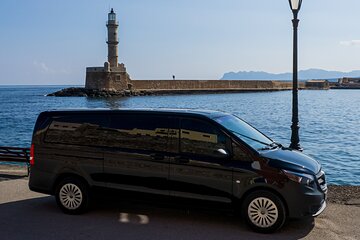 Private Airport Transfers from Chania Airport to Heraklio one way