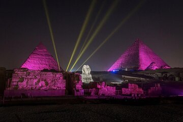 Sound and Light Show of Pyramids in Cairo with Private Transfer