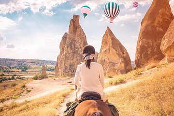 Horseback Riding at Sunset Cappadocia in Turkey