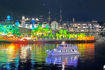 Vivid 90-Minute Sydney Harbour Intimate Catamaran Cruise with Canapes