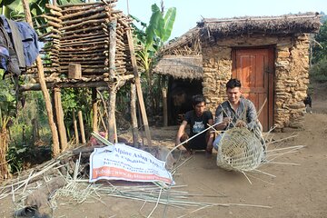 Bandipur to Ramkot village hiking with local guide full day