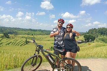 Electric bicycle tour in Jatiluwih UNESCO site