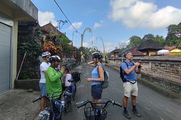 Electric bicycle tour in quaint South Ubud