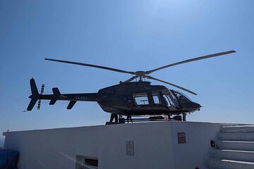 Private Helicopter Transfer from Santorini to Crete