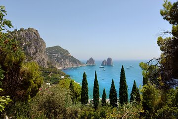 Small Group Capri Anacapri and Blue Grotto Tour from Rome